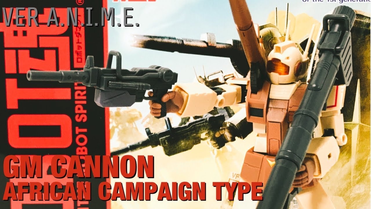 Robot Spirits RGC80 GM Cannon African Campaign Type (ver. ANIME