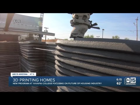 Yavapai College offering new course focused on 3-D printed homes