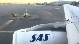 4K Sas A319 Retro Out Of Bergen