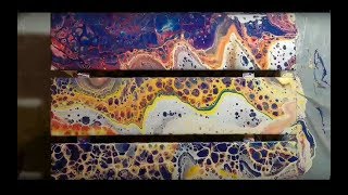 This is my acrylic pour painting using silicone, a pouring
medium(floetrol) and water. i will explain in detail below paint
mixes. *60% floetrol to 40% pa...