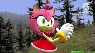 Amy Chase Sonic By Mario - Moogle Presents