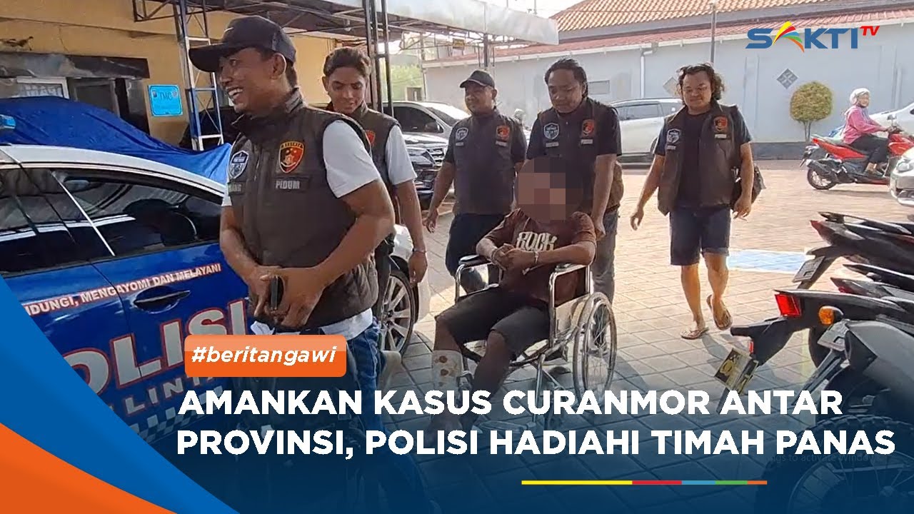 NGAWI - Amankan Kasus Curanmor Antar Provinsi, Polisi Hadiahi Timah Panas Pelaku