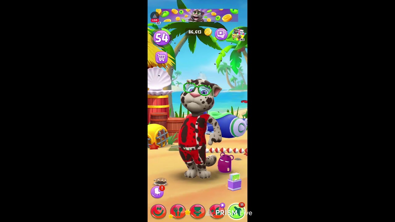 LIVE Talking Tom #Funny #Gaming #Shortvideo #viral