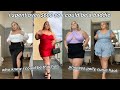 HONEST AF plus size try on haul *embracing my body & becoming a baddie*
