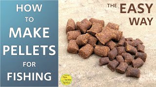 How To Make Fishing Pellets - Make Pellet Baits At Home - For Carp Barbel Chub Bream F1s