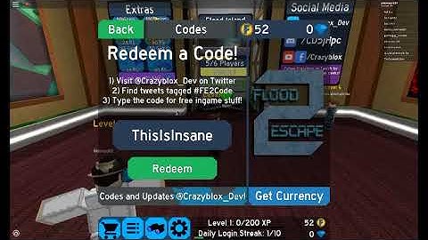 How To Get 10 Free Gems In Roblox: Flood Escape 2