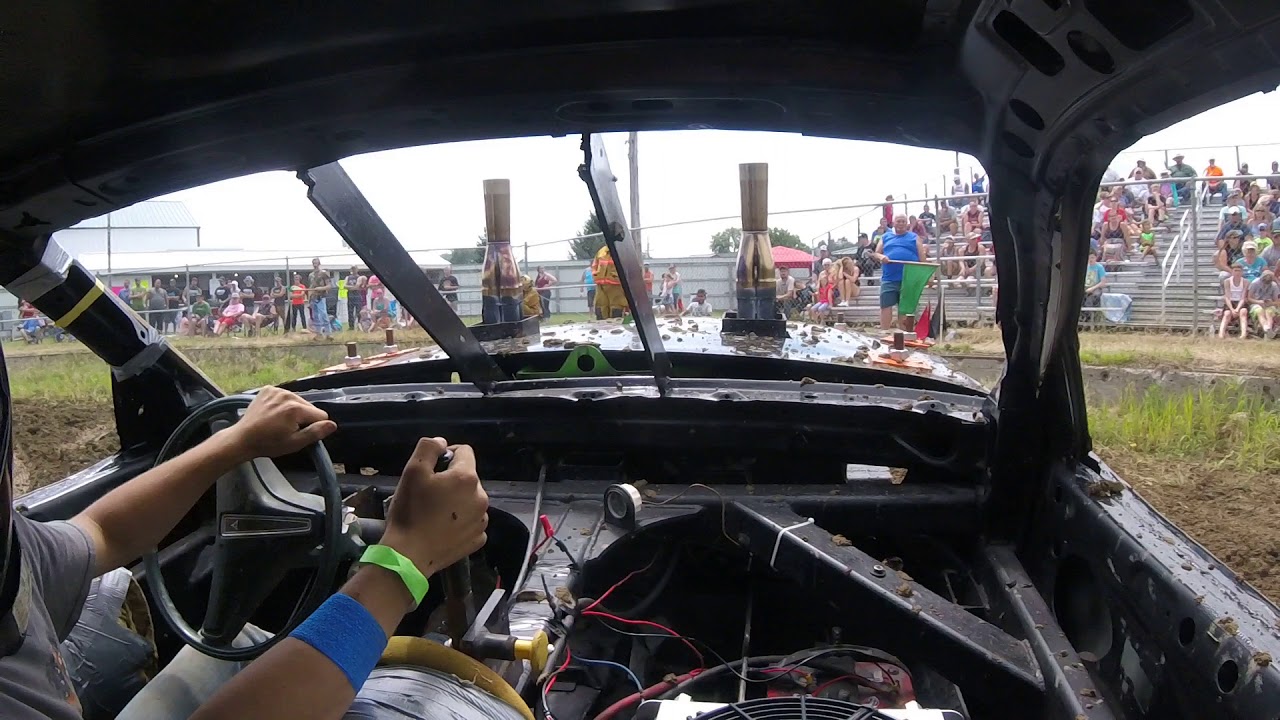 Hunter Quast #63 Litchfield Demolition Derby July 2018: 80's Modified