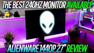 Alienware 27" 1440p 240hz Monitor Review! PREMIUM 240Hz Experience(AW2721D Review in 4K60)