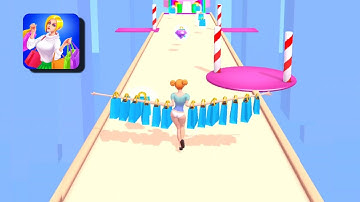 DressUp Run - GamePlay Android,ios (Levels 1-10)