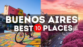 Top 10 Buenos aires Visiting Places  Travel Video | Earth Marvels