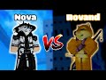 Novaexility vs rovand gaming  blox fruits pvp