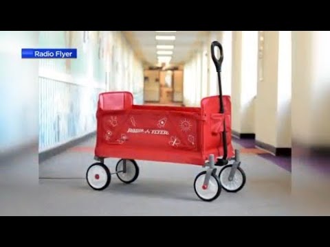 Radio Flyer, Starlight Foundation gives 'Hero Wagons' to Advocate Children's Hospital