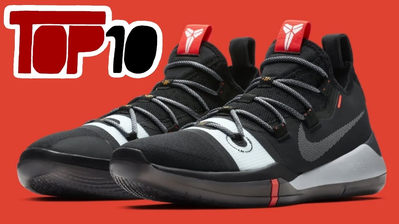 Top 10 Nike Kobe AD Shoes Of 2019 - YouTube