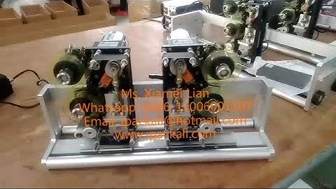 NY 802 Two Heads for Cup Filling and Sealing Machine (HP-241 Hot Stamping Printer)