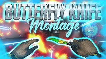 Bullet Force - THE BEST BUTTERFLY KNIFE MONTAGE ON YOUTUBE!