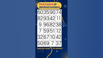 Find the duplicate numbers 491