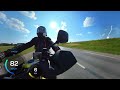 Solo driving to kruonis pumped storage plant with suzuki vstrom 650xt