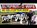 Surprised Wife with Helicopter Ride in Kauai! | Day Two | Travel Vlog