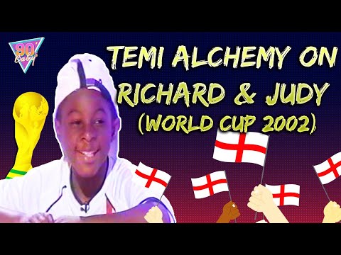 90s Baby TV I Temi Alchémy On Richard & Judy (2002 World Cup)