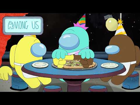 Among Us Crewmates Acting WEIRD for 15 MORE Minutes 👀 | Animated