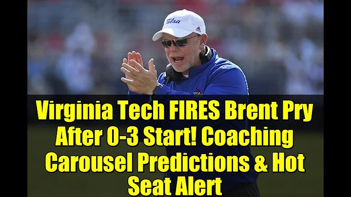 Virginia Tech FIRES Brent Pry After 0-3 Start! Coaching Carousel Predictions & Hot Seat Alert