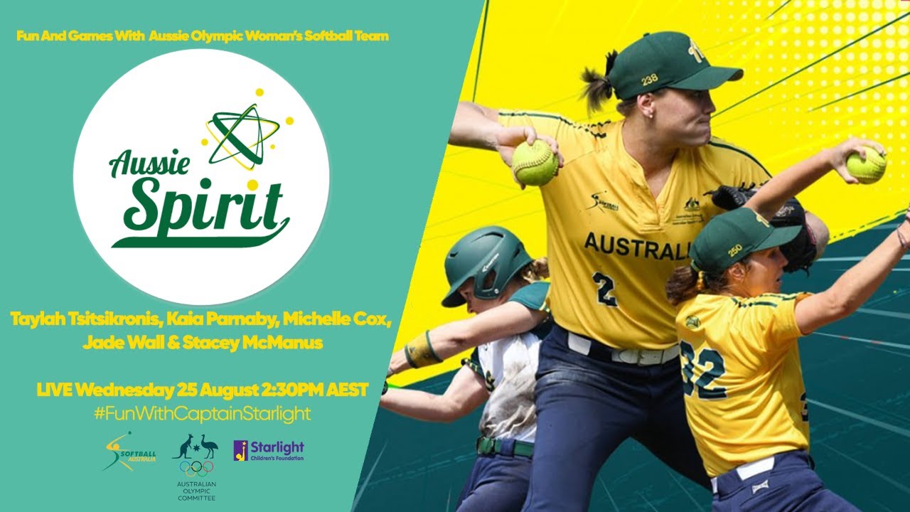 Fun And Games With Aussie Olympic Womens Softball Team Aussie Spirit