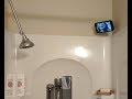 How can I watch tv while I take a shower? Magnetic phone mount for shower
