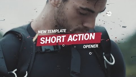 After Effects Template: Short Action Opener