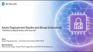 Episode 53 - Azure Deployment Stacks & Bicep Extensions — Deploy Faster with Less Risk!