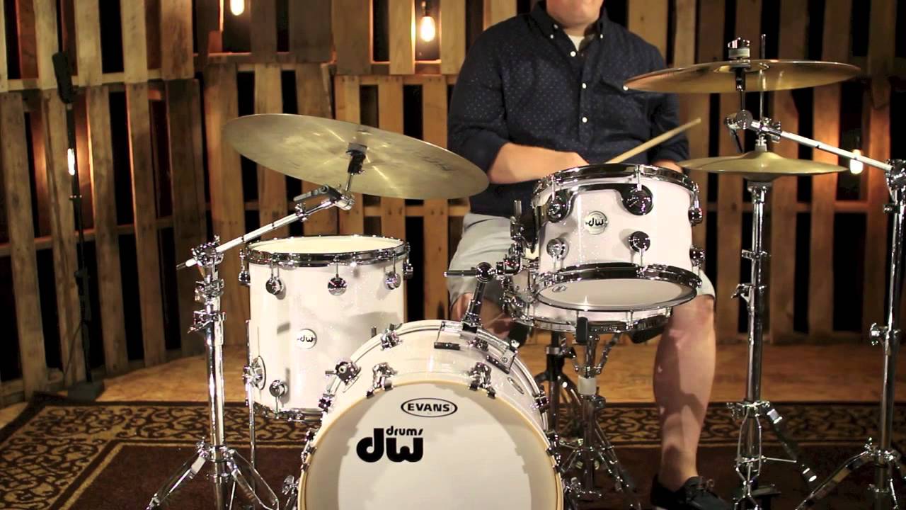 DW Drums White Glass YouTube