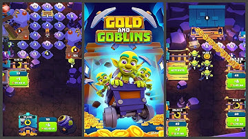 Gold and Goblins: Idle Miner (Gameplay Android)