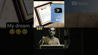 my dream silver play button ▶️✅🪙🥈😀😁😂😉😜 #viral #garenafreefire #freefire #explorepage