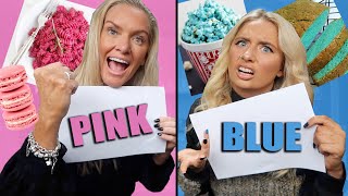 Who can make the best meal using only ONE colour!! Mum VS daughter