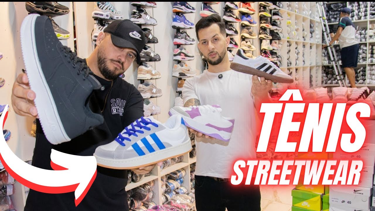 🔥👟FORNECEDOR FAMOSO DE TÊNIS DE ALTA QUALIDADE MODELOS STREETWEAR COM PREÇOS JUSTO!!! #brás #atacado
