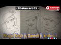 BHAGAT SINGH JI &amp;GANESH JI &amp; KRISHNA JI // ART VIDEO FULL ART VIDEO 