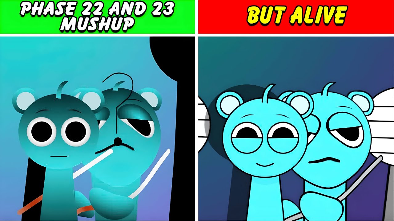 Incredibox Sprunki: Phase 22 And 23 Mashup But Alive Version (Best Mod)