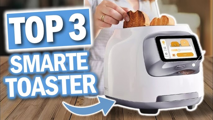 Smart Toaster Touchscreen, KETIAN Automatic Electric high Tech digital  Toaster 2 Slice, 7 Browning Settings, Preset Modes for 7 Types of Bread,  Bagel