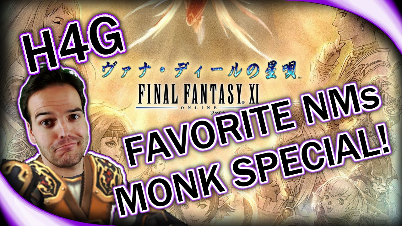 Final Fantasy XI in 2016 - Top Favorite NMs - Level 40 Monk Special! (1080p 30fps)