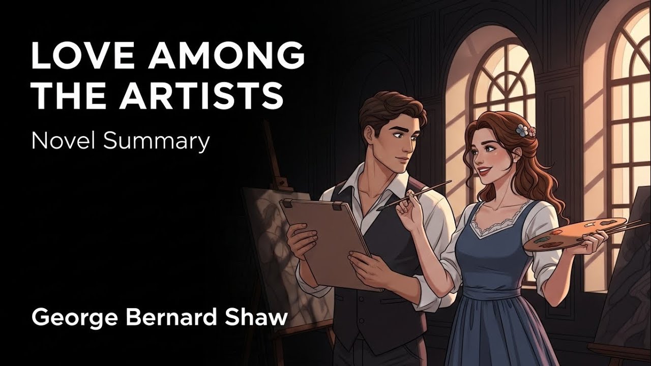 «Любовь среди художников» Джорджа Бернарда Шоу | Полный текст простыми словами || 