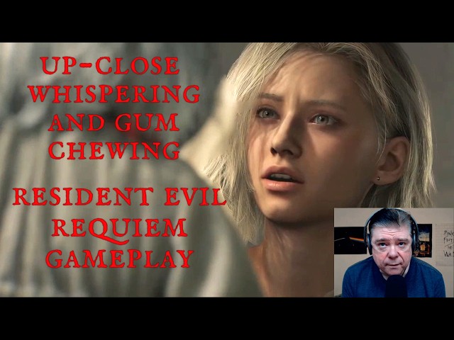 ASMR - Gum Chewing | Up-Close Whispering | Resident Evil Requiem Part 3