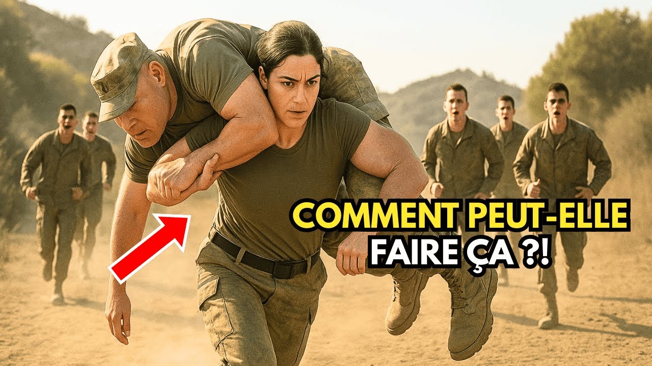 Ils Ont Ri Quand Elle S’Est Arrêtée De Courir — Puis Elle A Porté Un Sergent De 90 Kg Sur 5 Km