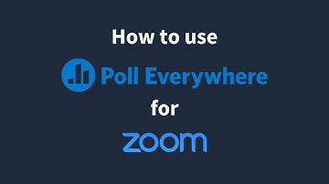 Poll Everywhere for Zoom Demo Video