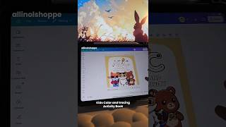 Kids Color and Tracing Activity Book #canvatemplates #ytshorts #busybook #kidsactivities