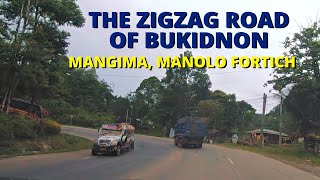Bukidnons Zigzag Road Mangima, Manolo Fortich Roadtrip On The Road