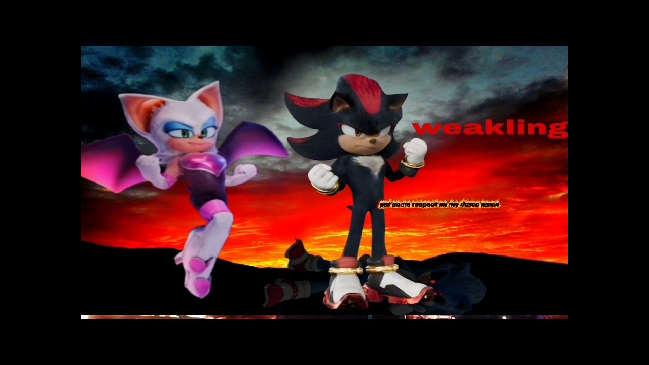 Sonic exe will never beat my goat shadow the hedgehog 