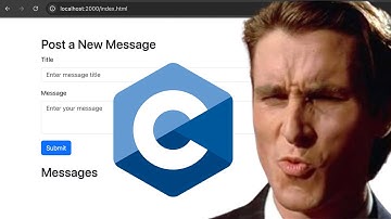 I Built a Webserver From Scratch (it was hard)