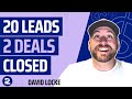 "Incredible Return on Investment" // David Locke // PropertyLeads.com