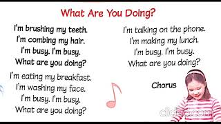 Unit 5- What are you doing? (Song)-  Big English 1-  Grade 3