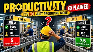 Productivity Explained: It’s NOT Just Producing More | Manufacturing Excellence