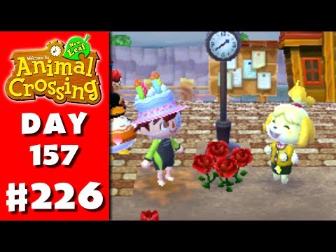 Animal Crossing: New Leaf - Part 226 - Park Clock (Nintendo 3DS Gameplay Walkthrough Day 157)